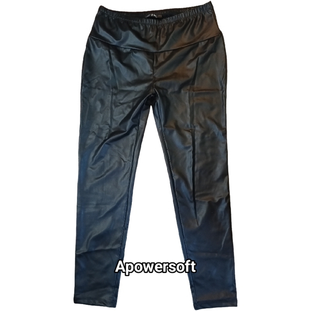 faux leather leggings